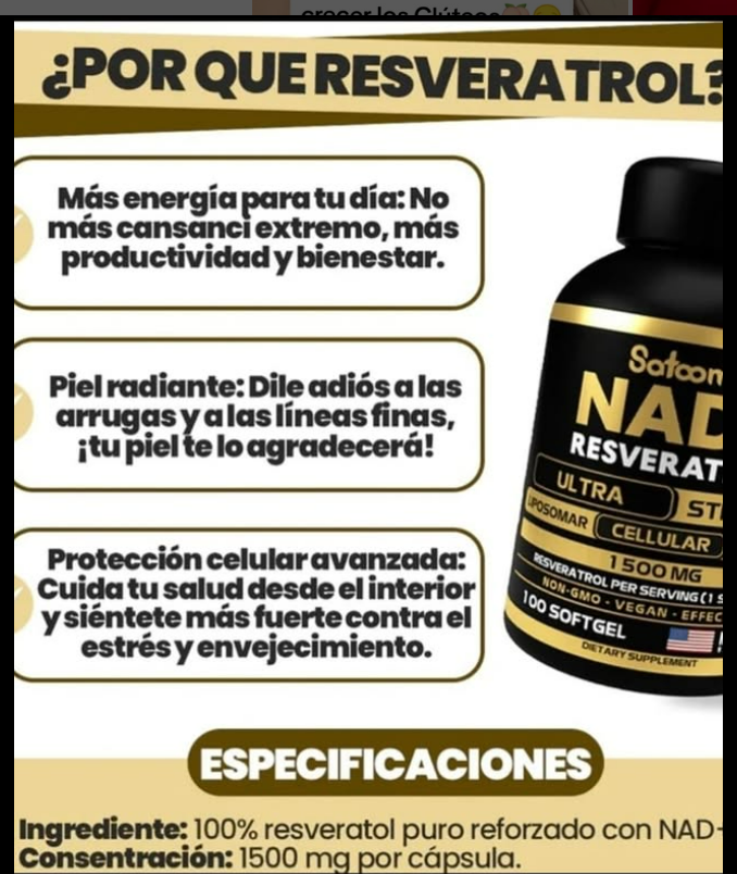 NAD+ RESVERATROL