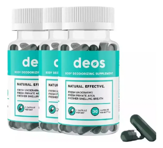 DEOS – Desodorante Interno Natural